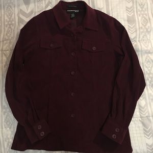Norton Mcnaughton Burgundy blouse